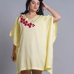 LetsDressUp Plus Size Floral Print Kaftan Casual Dress-picture-26