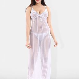 Be You Self Design Net Baby Doll With Brief-image-78
