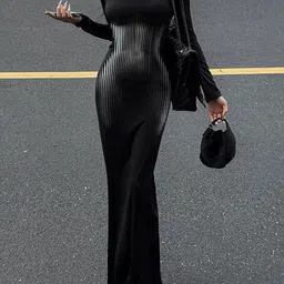StyleCast x Revolte Scoop Neck Long Sleeveless Maxi Dress-image-70