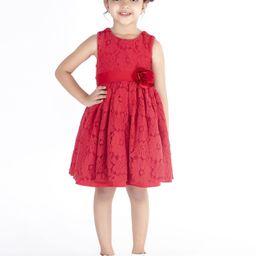 KidsDew Girls Floral Lace Dress-image-95