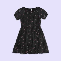 Pantaloons Junior Floral Fit & Flare Cotton Dress-image-84