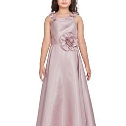 Peppermint Square Neck Fit & Flare Flared Maxi Dress-image-65