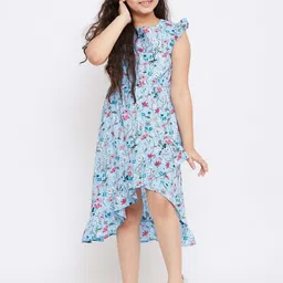 Stylo Bug Floral Crepe Midi Dress-image-39