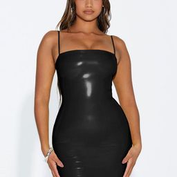 StyleCast x Revolte Shoulder Straps Bodycon Mini Dress-image-44