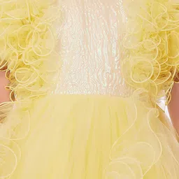 Tiny Kingdom Layered Net Maxi Dress image 2