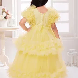 Tiny Kingdom Layered Net Maxi Dress image 5