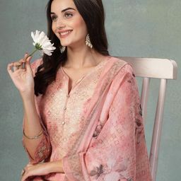 Nayam By Lakshita Women Regular Kurta with Palazzos & With Dupatta-picture-23