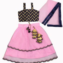 BAESD Girls Ready to Wear Lehenga & Blouse With Dupatta-picture-23