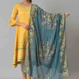 AURELIA Ethnic Motifs Woven Design Dupatta-24