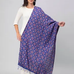 Aditi Wasan Printed Silk Blend Dupatta-picture-27