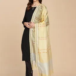 Fabindia Ethnic Motifs Printed Dupatta-image-16