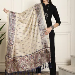 LOOM LEGACY Ethnic Motifs Printed Silk Dupatta-16