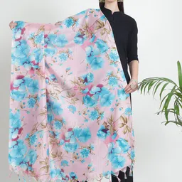 LOOM LEGACY Printed Art Silk Dupatta-picture-14