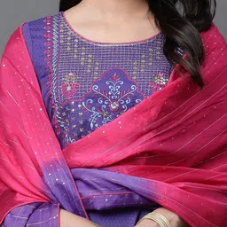 AURELIA Sequin Embroidered Dupatta image 2