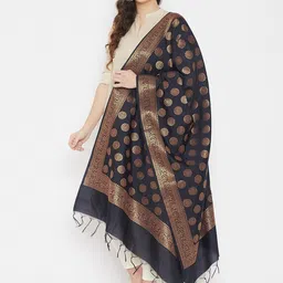 Clora Creation Ethnic Motifs Woven Design Dupatta image 2