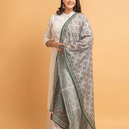 SUTI Ethnic Motifs Printed Dupatta image 4