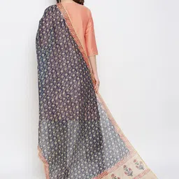 Dupatta Bazaar  Printed Block Print Dupatta image 5
