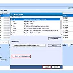 SysTools MSG to PST Converter (Email Delivery-No CD) image 5
