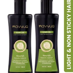 Leeford Set Of 2 Navyug Hair Oil With Coconut Oil - 100 ml Each-17