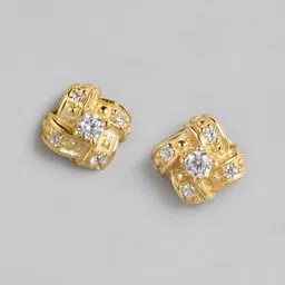 VANBELLE Sterling silver Floral Studs Earrings-image-48