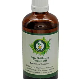 R V Essential Set Of 2 Pure Safflower Carrier Oil - 100 ml Each image 2