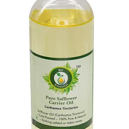 R V Essential Set Of 2 Pure Safflower Carrier Oil - 100 ml Each image 3