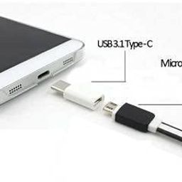 tshientt Micro USB Type-B Female to USB 3.1 Type-C Male Converter Adapter Connector Data Syncing and Charging Adapter (Pack of 2) image 3