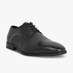 ALDO Men Textured Leather Formal Derbys-image-10