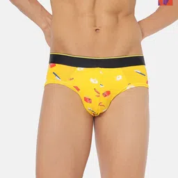 bummer Pack Of 2 Printed Mid Rise Basic Briefs BRCHBRE02S-picture-43