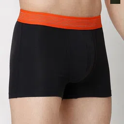 UnderJeans by Spykar Pack Of 2 Mid-Rise Trunks UJNTPTC002DKGREYOLIVE-picture-39