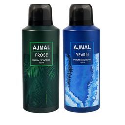 Ajmal Set of 2 Yearn & Prose Long Lasting Perfume Deodorant - 150 ml each-48