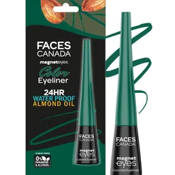 FACES CANADA Magneteyes 24HR Waterproof Liquid Colour Eyeliner 4ml - Elegant Green 02-28