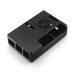 New High Quality Black ABS Case for Raspberry Pi 3/3+ with Cooling FAN Vent image 4