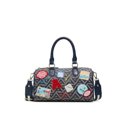 Aldo Thysbe Navy Womens Barrel Sling Bag with Detachable Strap-picture-22