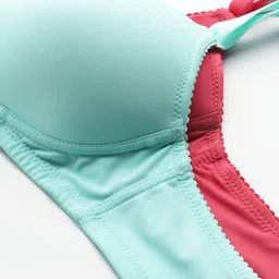 DressBerry Pack of 2 Solid Non-Wired Lightly Padded Everyday Bras DB-ENCP-2PP-011 image 4