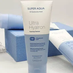 MISSHA Super Aqua Ultra Hyalron Foaming Cleanser with Glycerin 200 ml-picture-37