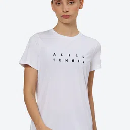 ASICS Typography Printed Quick-Drying Sports T-Shirt-image-66