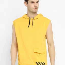 OFF LIMITS Men Yellow T-shirt-image-2