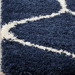IMRA CARPET Grey Geometric Handmade Polyester Carpet image 3
