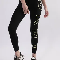 DKNY Women Brand Logo Printed Mid-Rise Tights-image-46
