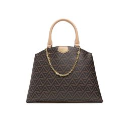 Aldo Astraei Women Brown Satchel Bag with Detachable Strap-picture-24