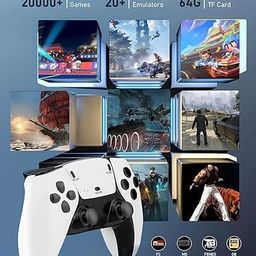 GSH Wireless Video Games for Tv Gaming, Retro Gaming Console with Game Stick 4K Ultra HD Game Stick, Plug & Play TV Video Game Set for 2 Player with 10 Emulators 24000+ Games 2.4G Wireless image 2