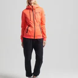 superdry Code Tech Softshell Zip-Front Hooded Jacket image 1