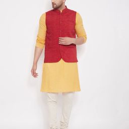 even Ethnic Sleeveless Nehru jacket image 1