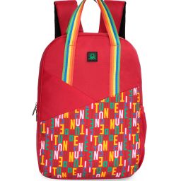 united colors of benetton Men Printed Backpack with Adjustable Strap image 1