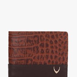 hidesign Reptilian Pattern Leather Bi-Fold Wallet image 1