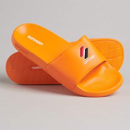 superdry Code Essential Brand Embossed Pool Slides image 1