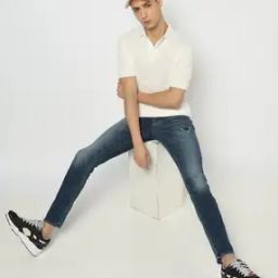 Men Embellished Regular Fit Cotton Polo T-Shirt-45