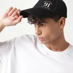 Baseball Cap with Logo Print-image-42
