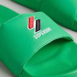 superdry Code Essential Brand Embossed Pool Slides image 2